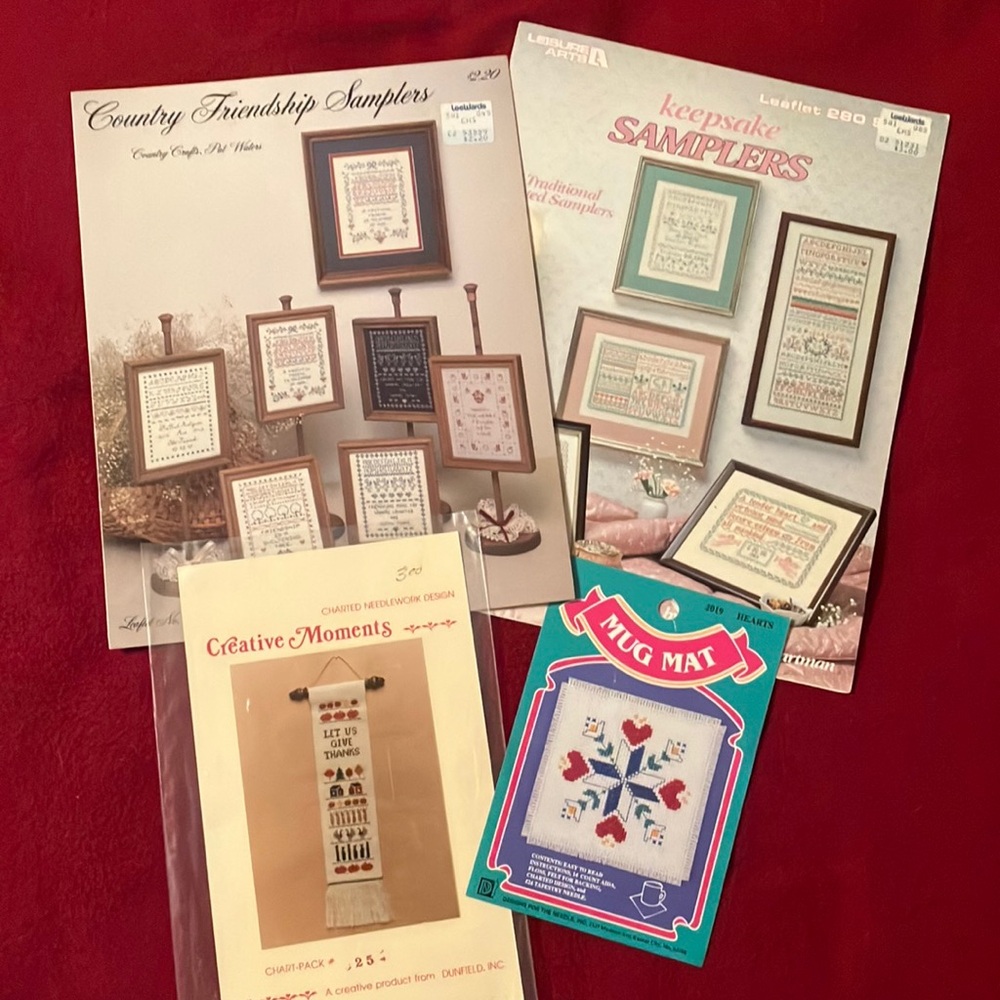 🧵Cross Stitch Sampler patterns